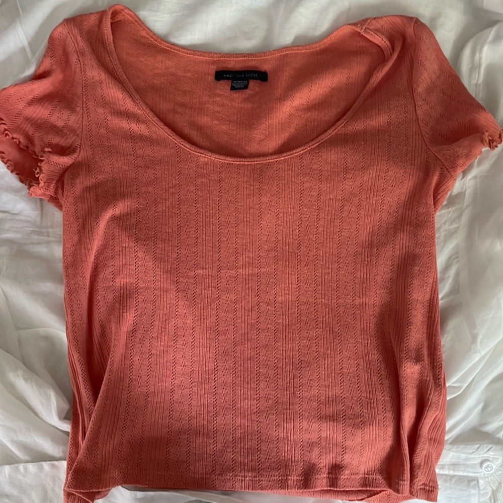 American Eagle Coral Top